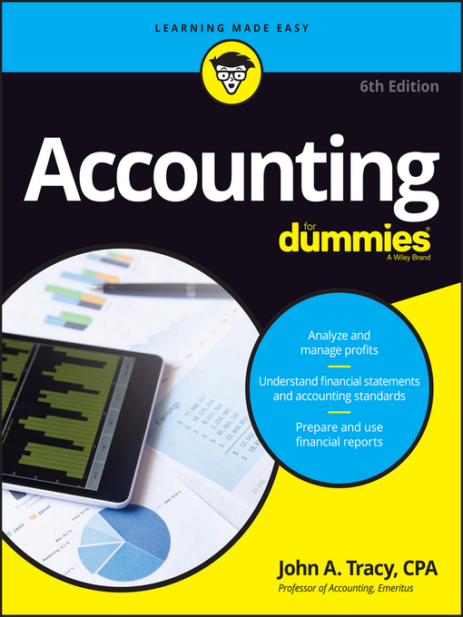 Title details for Accounting for Dummies by John A. Tracy - Wait list